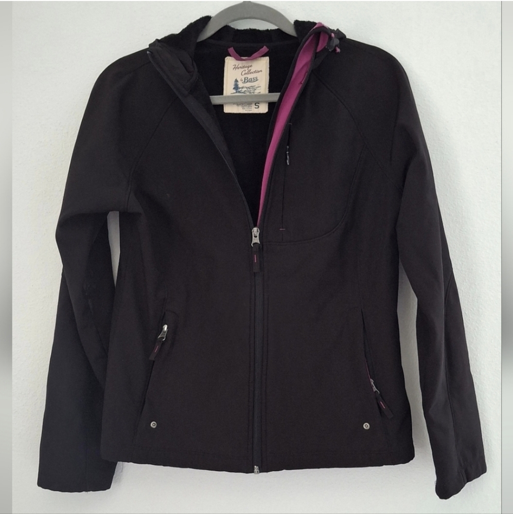 Heritage Collection By Bass Black Jacket with Pink Accentsgc G7